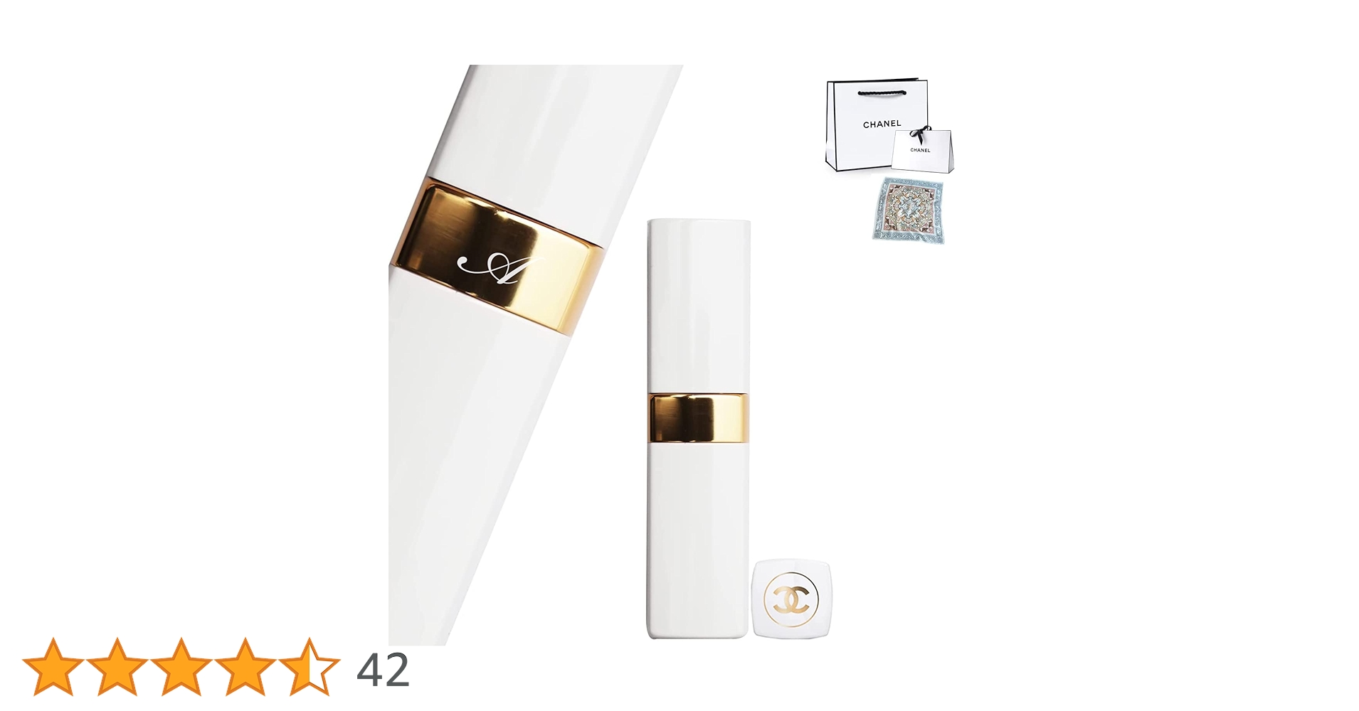 Amazon.co.jp: [セット品/イニシャル刻印済] CHANEL シャネル リップ